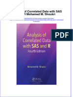 Download textbook Analysis Of Correlated Data With Sas And R Mohamed M Shoukri ebook all chapter pdf 