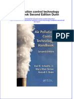 Download textbook Air Pollution Control Technology Handbook Second Edition Dunn ebook all chapter pdf 