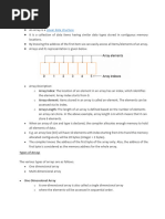 Array Memory Allocation