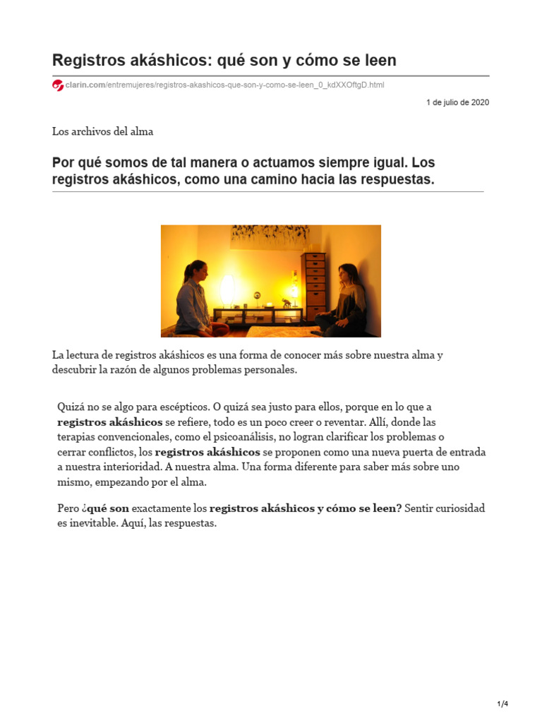 Registros Akáshicos Qué Son y Cómo Se Leen Descargar gratis PDF