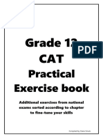 Grade 12 Practical Exercise Book