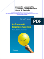 Full Chapter An Economists Lessons On Happiness Farewell Dismal Science Richard A Easterlin PDF