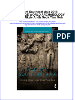Download textbook Ancient Southeast Asia 2016 Routledge World Archaeology John N Miksic Andh Geok Yian Goh ebook all chapter pdf 