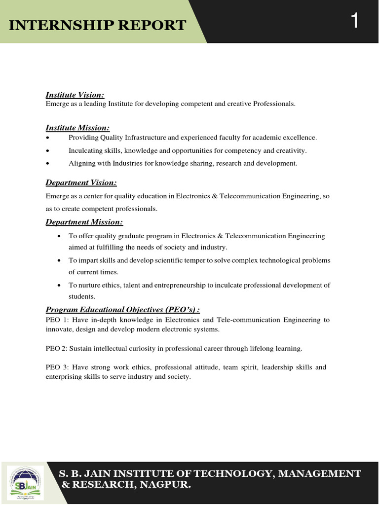 Internship Certification for Electronics Engineering | PDF | Printed ...