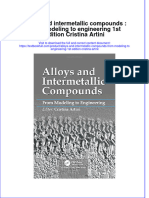 Download textbook Alloys And Intermetallic Compounds From Modeling To Engineering 1St Edition Cristina Artini ebook all chapter pdf 