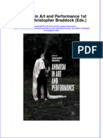 Download textbook Animism In Art And Performance 1St Edition Christopher Braddock Eds ebook all chapter pdf 