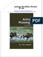 Download pdf Animal Physiology 4Th Edition Richard W Hill ebook full chapter 