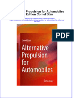 Download pdf Alternative Propulsion For Automobiles 1St Edition Cornel Stan ebook full chapter 