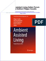 Textbook Ambient Assisted Living Italian Forum 2016 1St Edition Filippo Cavallo Ebook All Chapter PDF