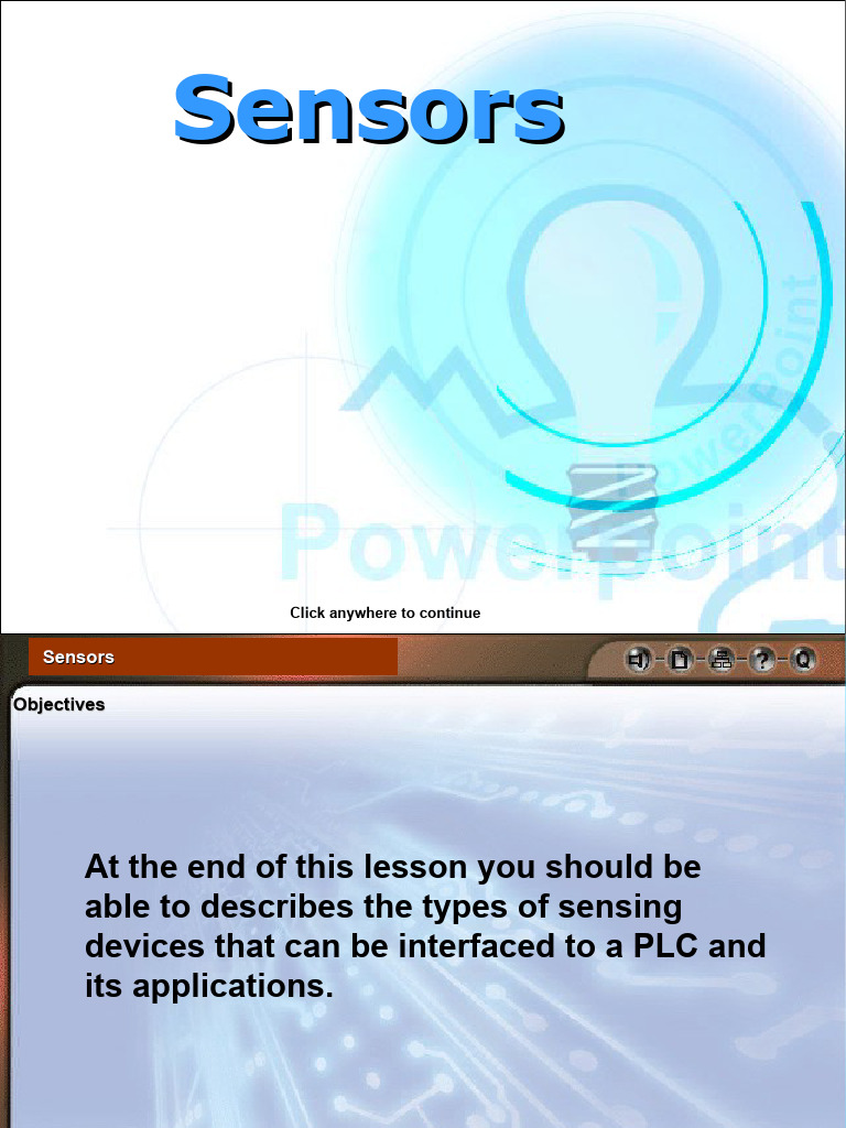 Unit_7-3-1-Sensors | PDF | Programmable Logic Controller | Switch