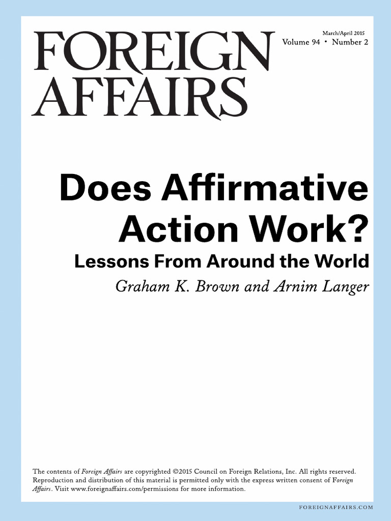 2015marchapril does affirmative action work lessons from around the