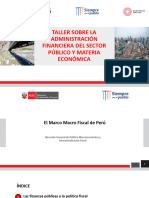 MEF 2021 - PPT - Taller Administració Financiera Del SP