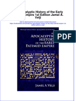 Textbook An Apocalyptic History of The Early Fatimid Empire 1St Edition Jamel A Velji Ebook All Chapter PDF