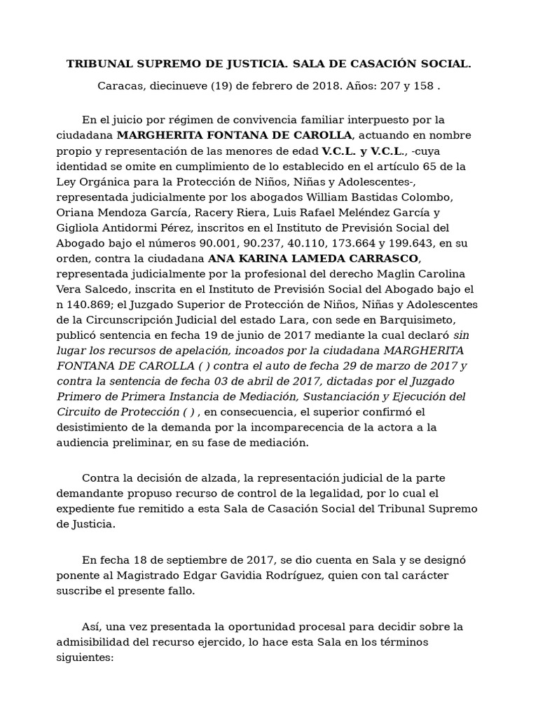 Sala social 19 02 2018 expediente 17 0642 pdf sentencia ley