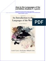 Download textbook An Introduction To The Languages Of The World Second Edition Anatole V Lyovin ebook all chapter pdf 