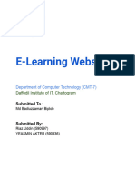 E-Learning Website