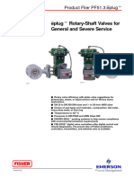 Eplug Rotary-Shaft Valves For General and Severe Service: Product Flier PF51.3:eplug