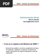OMS - Gestão de Distribuição