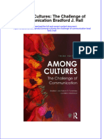 PDF Among Cultures The Challenge of Communication Bradford J Hall Ebook Full Chapter