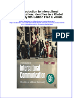 Textbook An Introduction To Intercultural Communication Identities in A Global Community 9Th Edition Fred E Jandt Ebook All Chapter PDF