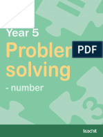 34972 Year 5 Problem Solving Number