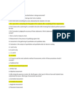 Aassessment of Learning Reviewer