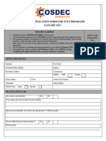 COSDEC Application Form 2023 Swakopmund