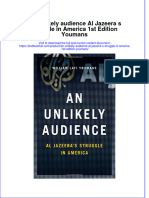 Download textbook An Unlikely Audience Al Jazeera S Struggle In America 1St Edition Youmans ebook all chapter pdf 
