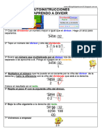 Autoinstrucciones Divison