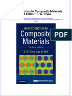 Download pdf An Introduction To Composite Materials 3Rd Edition T W Clyne ebook full chapter 