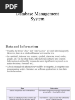 Database Management System MySQL