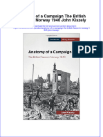 Download textbook Anatomy Of A Campaign The British Fiasco In Norway 1940 John Kiszely ebook all chapter pdf 