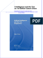 Textbook Artificial Intelligence and The Two Singularities 1St Edition Calum Chace Ebook All Chapter PDF