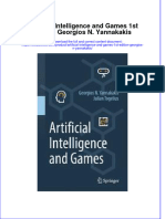 Download textbook Artificial Intelligence And Games 1St Edition Georgios N Yannakakis ebook all chapter pdf 