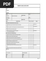 002 Embankment, Subgrade Inspection Report