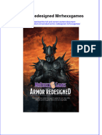 Full Chapter Armor Redesigned Mrrhexxgames PDF