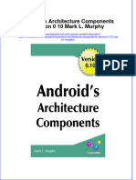 Textbook Android S Architecture Components Version 0 10 Mark L Murphy Ebook All Chapter PDF