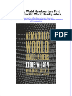 Download pdf Armadillo World Headquarters First Edition Armadillo World Headquarters ebook full chapter 