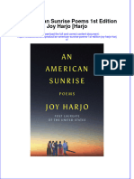 Full Chapter An American Sunrise Poems 1St Edition Joy Harjo Harjo PDF