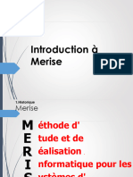 Cours Merise - MCD