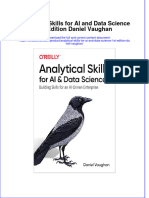 Download pdf Analytical Skills For Ai And Data Science 1St Edition Daniel Vaughan ebook full chapter 