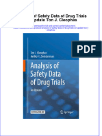PDF Analysis of Safety Data of Drug Trials An Update Ton J Cleophas Ebook Full Chapter