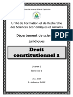 Droit constitutionnel_Unité 3