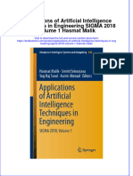 ebffiledoc_948Download textbook Applications Of Artificial Intelligence Techniques In Engineering Sigma 2018 Volume 1 Hasmat Malik ebook all chapter pdf 