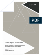 Appendix F Traffic Study 0