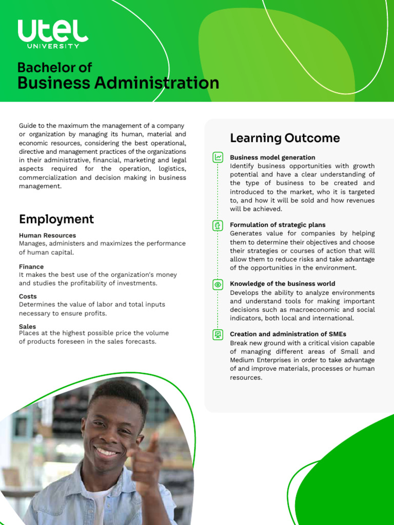 Bachelor of Business Administration Guide | PDF | Business | Academic ...