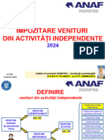 Impozitare Venituri Independente