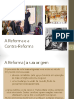 trabalho - A Reforma e a Contra-Reforma