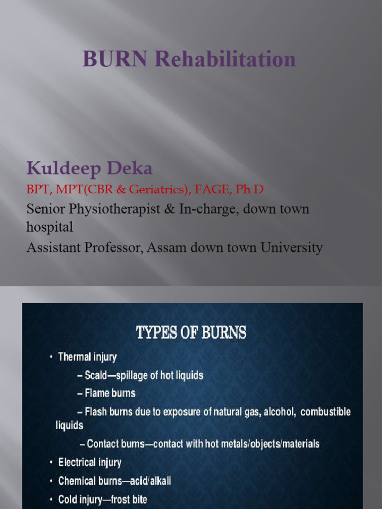 Burn Rehab. PDF