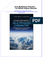 Download pdf Atmospheric Multiphase Reaction Chemistry 1St Edition Hajime Akimoto ebook full chapter 